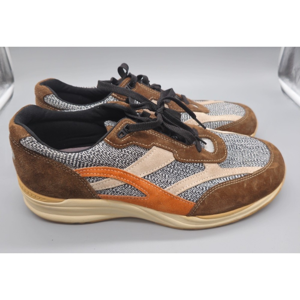 SAS Shoes Men's Size 14.5M Brown & Gray Journey Mesh LT Canyon Lace-up Sneakers